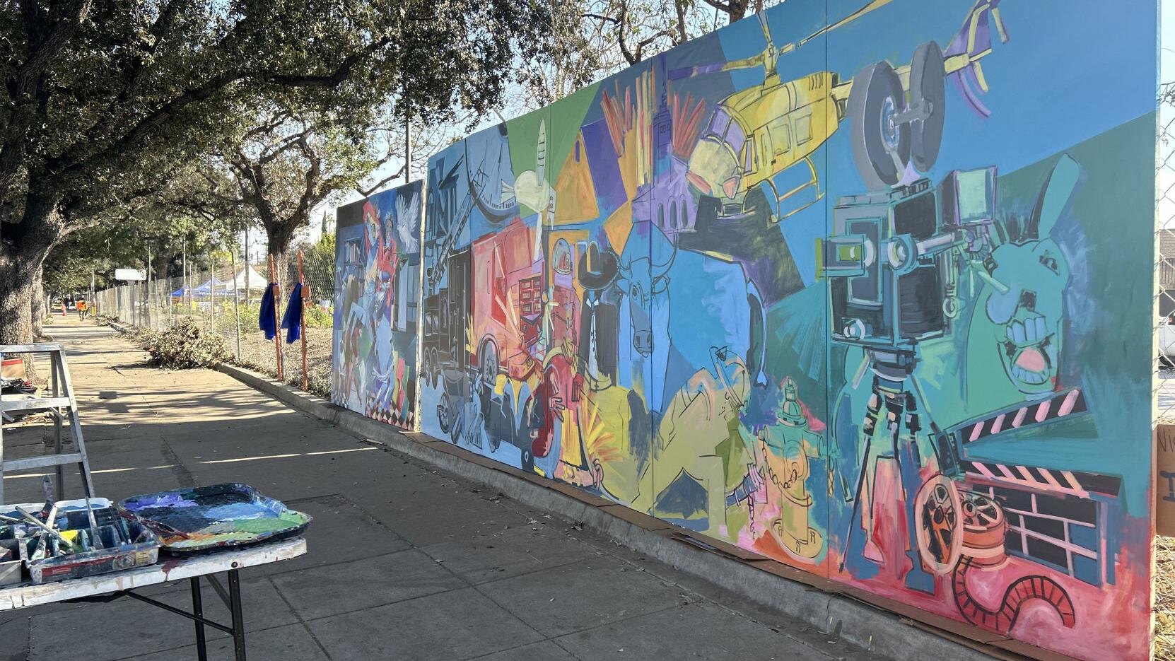 Roberto Marquez, the ‘painter of tragedies,’ honors the lives lost in the L.A. County fires